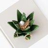 Ceramic Aloe Vera Jewelry Organizer with Ring Holder