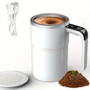 Smart Self-Stirring Coffee Mug with Digital Temperature Display