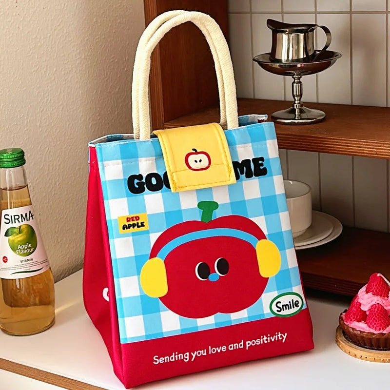 Isolierte Canvas-Lunchtasche