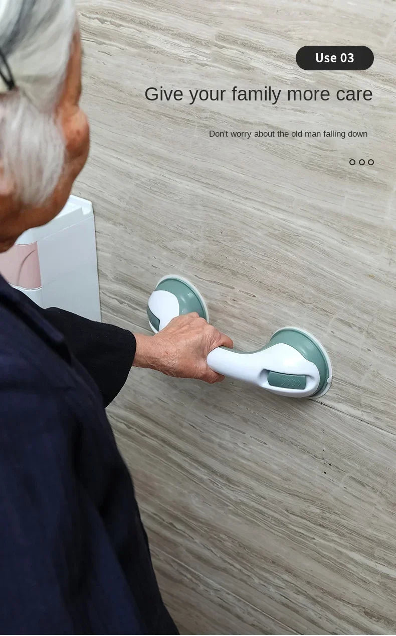 Suction Cup Safety Grab Bar for Bathroom and Shower