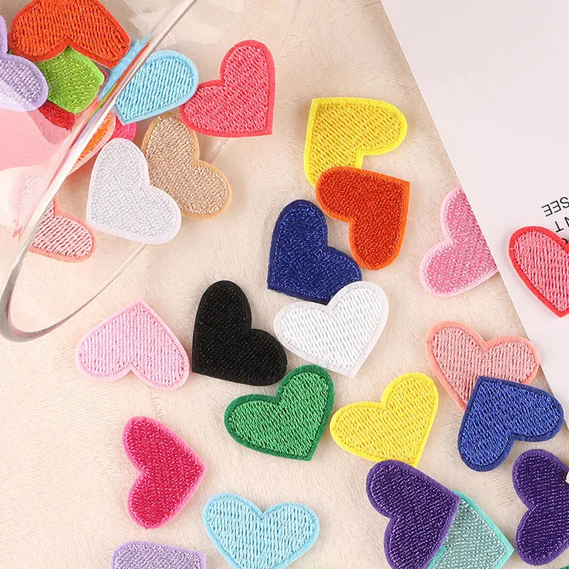 Embroidered Flower Iron-On Patches Set for Clothing & Accessories