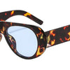Retro Oversized Gradient Sunglasses for Women