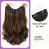 Synthetic Long Wavy Clip-In Hair Extensions