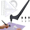 360° Rotating Blade Craft Cutter with 3 Replacement Blades