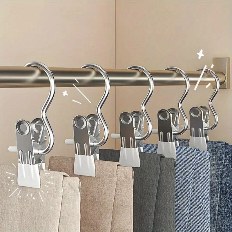 Heavy-Duty Boot & Laundry Hanger Clips