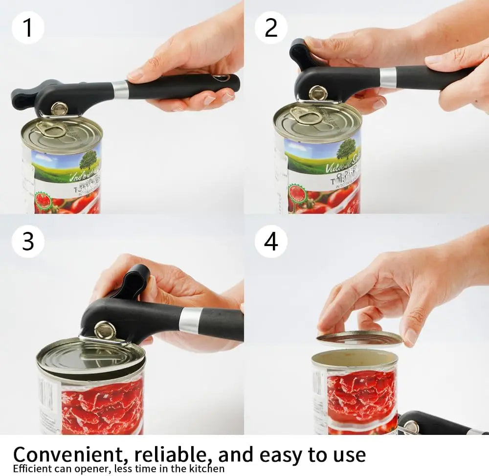 Heavy Duty Stainless Steel Can and Bottle Opener Set