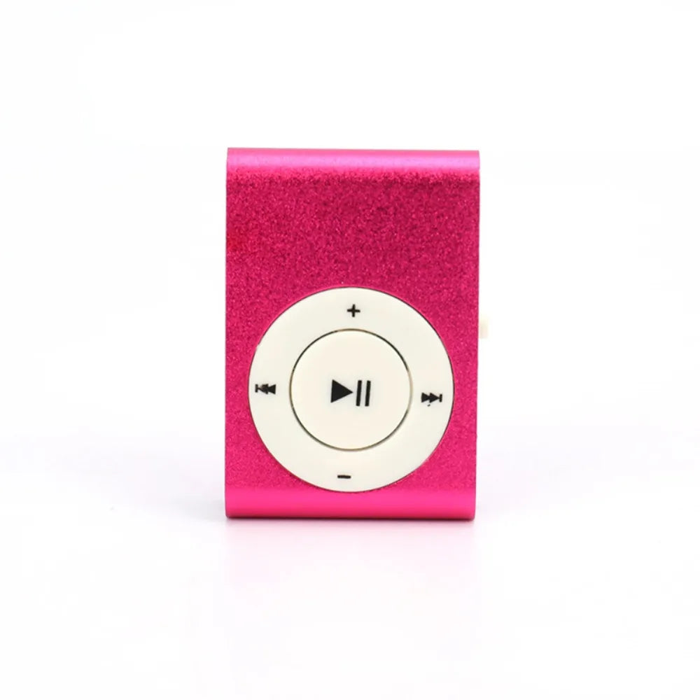 Mini Clip-On MP3 Player with TF Card Support