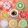 DIY Diamond Painting Wooden Coaster Set (8 Pieces)