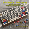 Comic Style Colorful Keycap Set – 136 Keys, Classic Minimalist Design