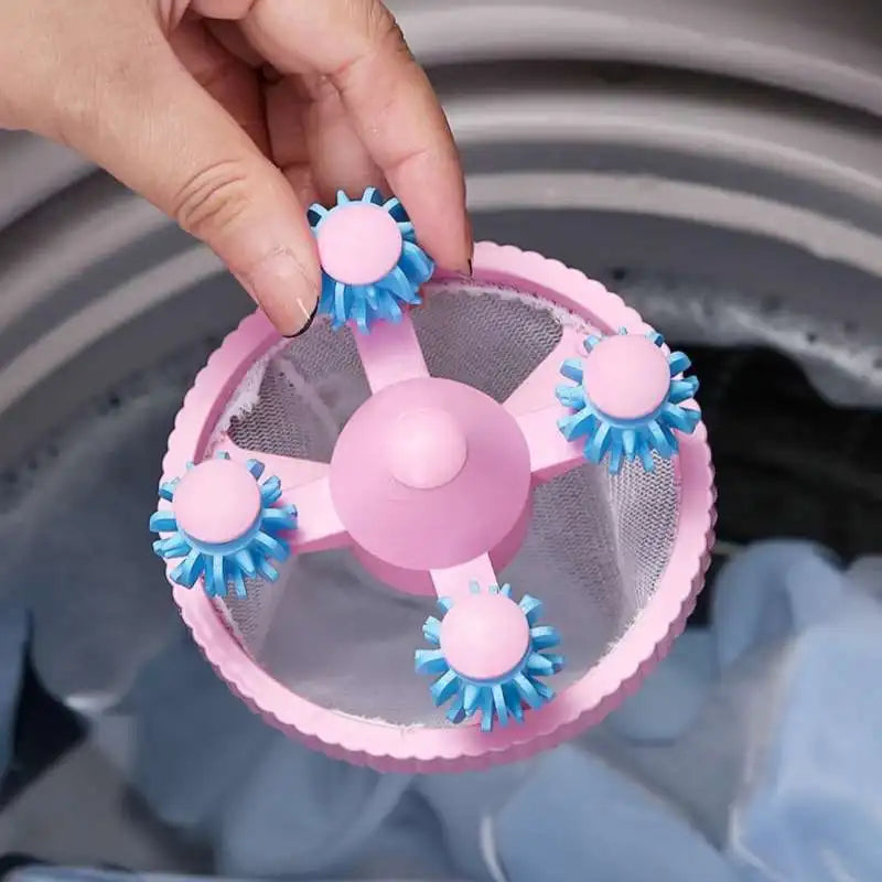 Reusable Washing Machine Lint & Pet Hair Catcher Bag
