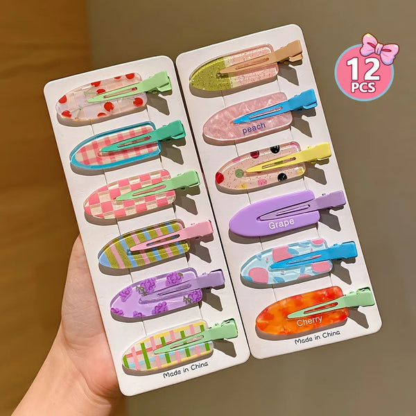 Multi-Color Duckbill Hair Clips for Flyaways