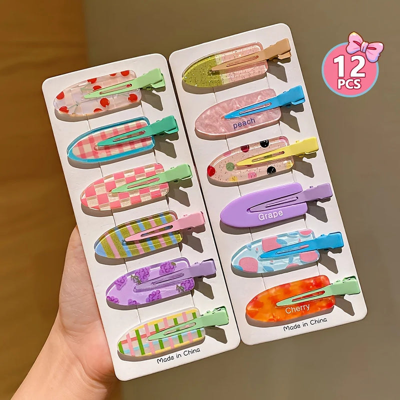 Multi-Color Duckbill Hair Clips for Flyaways