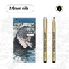 Manga Fineliner Pen Set for Sketching and Drawing