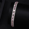 14K Gold Plated Tennis Bracelet with Cubic Zirconia