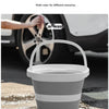 Foldable Water Bucket with Carry Handle for Camping and Home