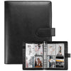 A5 PU Leather Photo & Card Organizer Binder with 4-Pocket Sleeves
