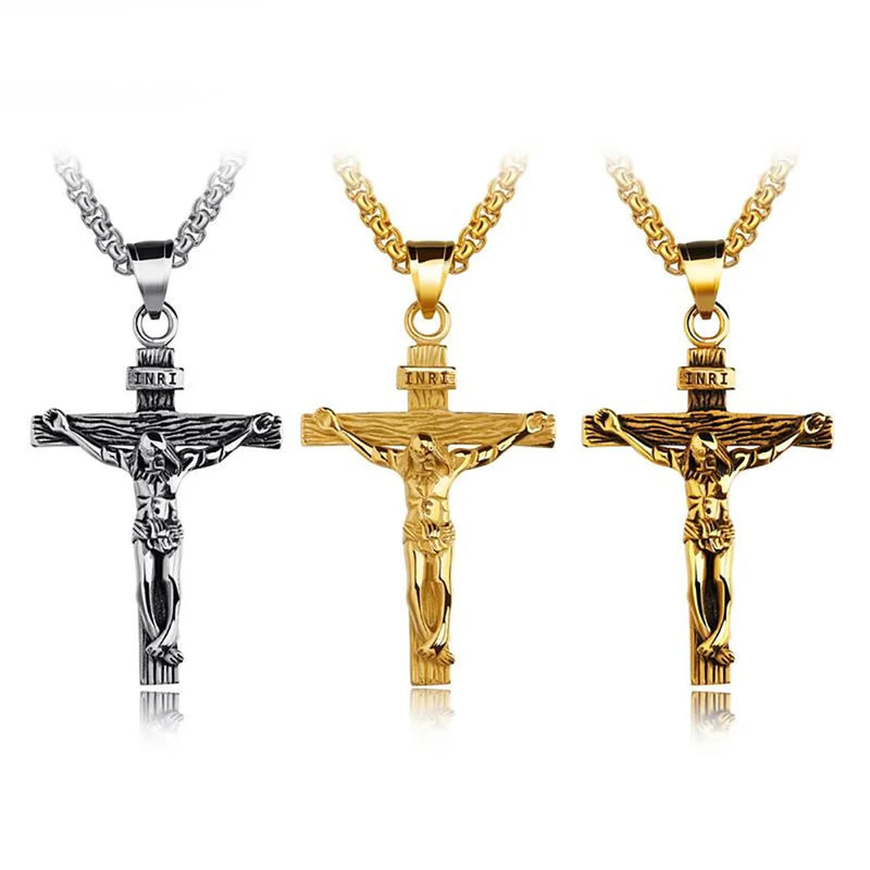 Classic Cross Pendant Necklace