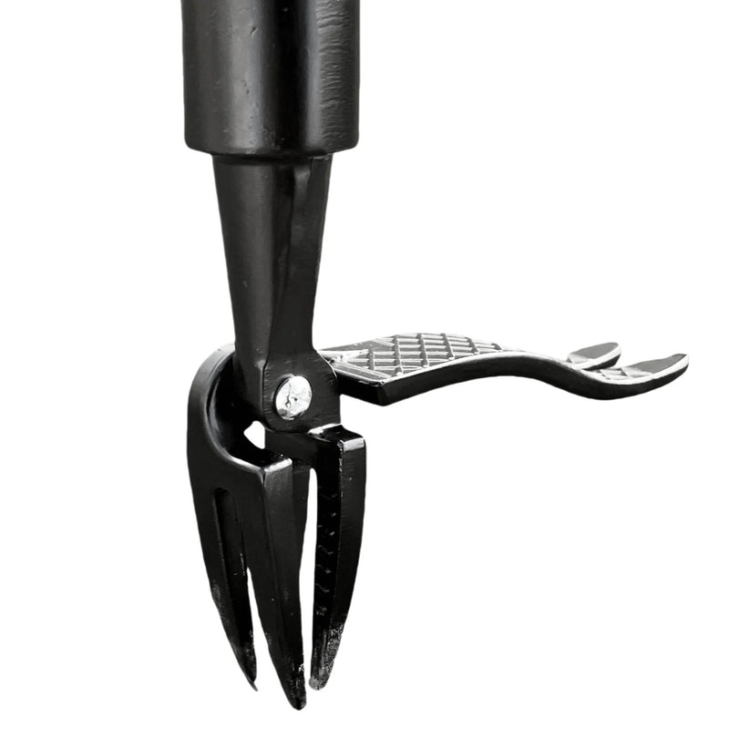 Ergonomic Stand-Up Weed Puller with Adjustable Handle