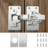 Stainless Steel Cabinet Hinge Repair Plate