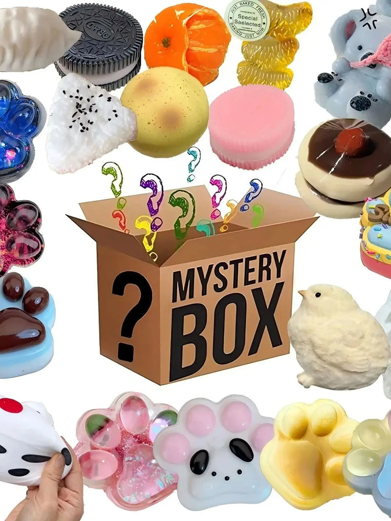 Mystery Fidget Toy Blind Box – Mochi-Squishy im Mochi-Stil als Stressreliever