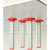 Magnetic Ceiling and Tile Leveling Ruler with Bubble Level