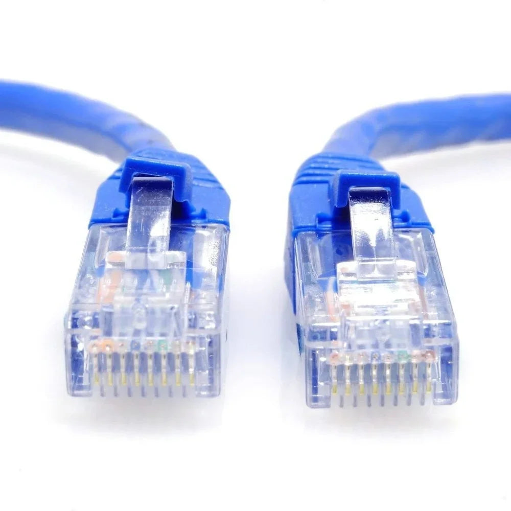 Cat 6 Ethernet Cable – High-Speed Flat Network Patch Cord (RJ45, UTP)