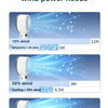 Portable High-Speed Rechargeable Handheld Fan with LED Display