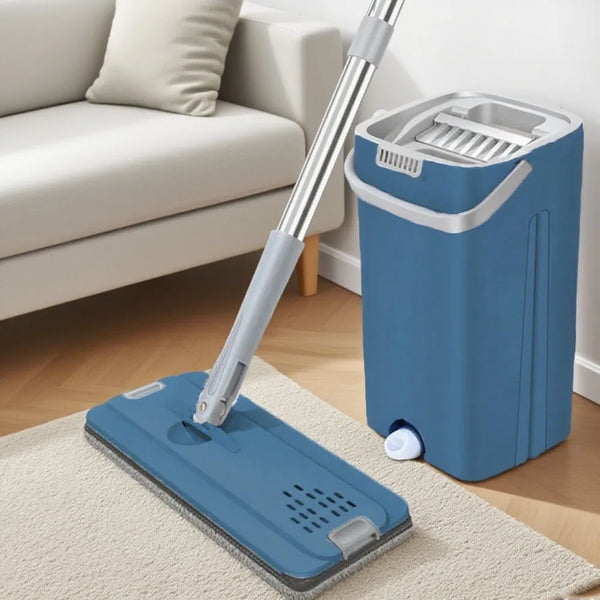 360° Spin Mop & Bucket Set with Retractable Handle