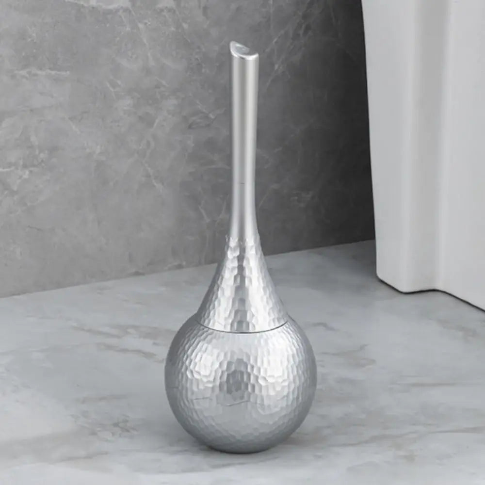 Elegant Toilet Brush with Holder and Long Handle