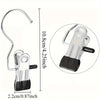 Stainless Steel Clothespins with Hooks