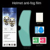 Universal Motorcycle Helmet Visor Rain & Fog Protection Film