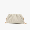 Elegant Chain Shoulder Bag with Crystal Accents