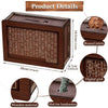 Wooden Savings Challenge Money Box