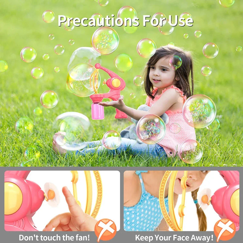 Automatic Bubble Gun for Kids
