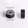 Pre-filled Sewing Bobbins Set with Storage Case