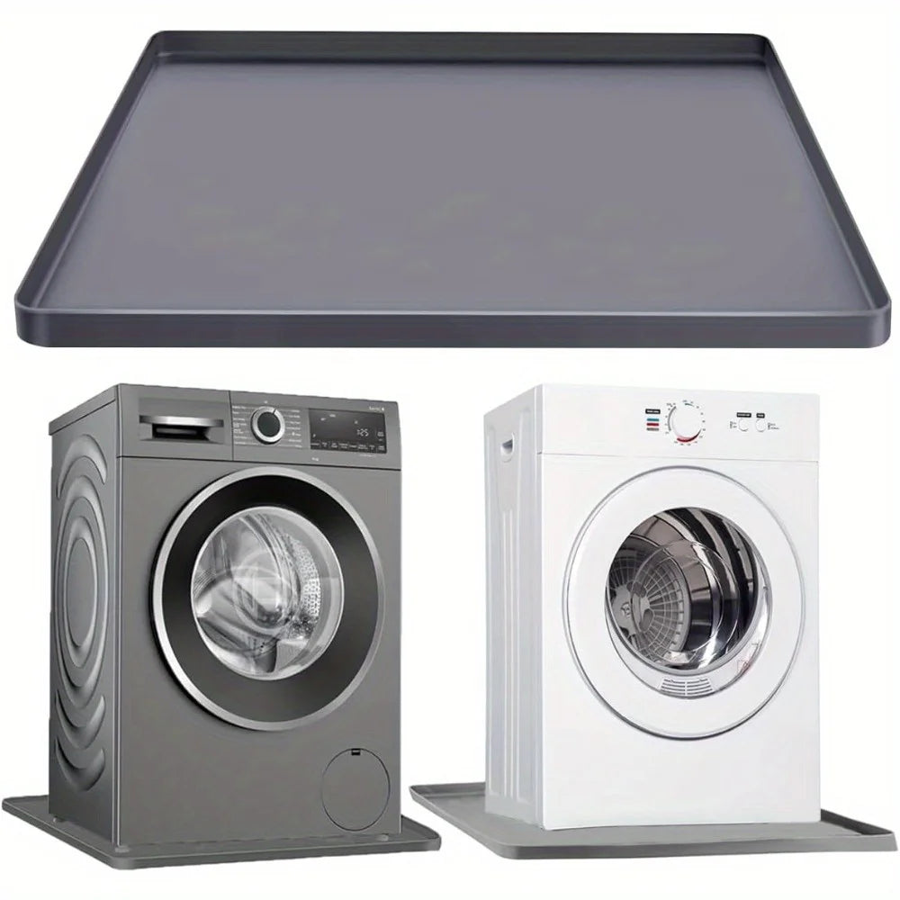 Silicone Washer & Dryer Top Protector Mat with Raised Edges