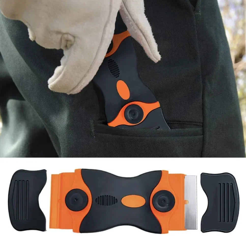 Multi-Purpose Razor Blade Scraper for Glass, Vinyl & Adhesive Removal
