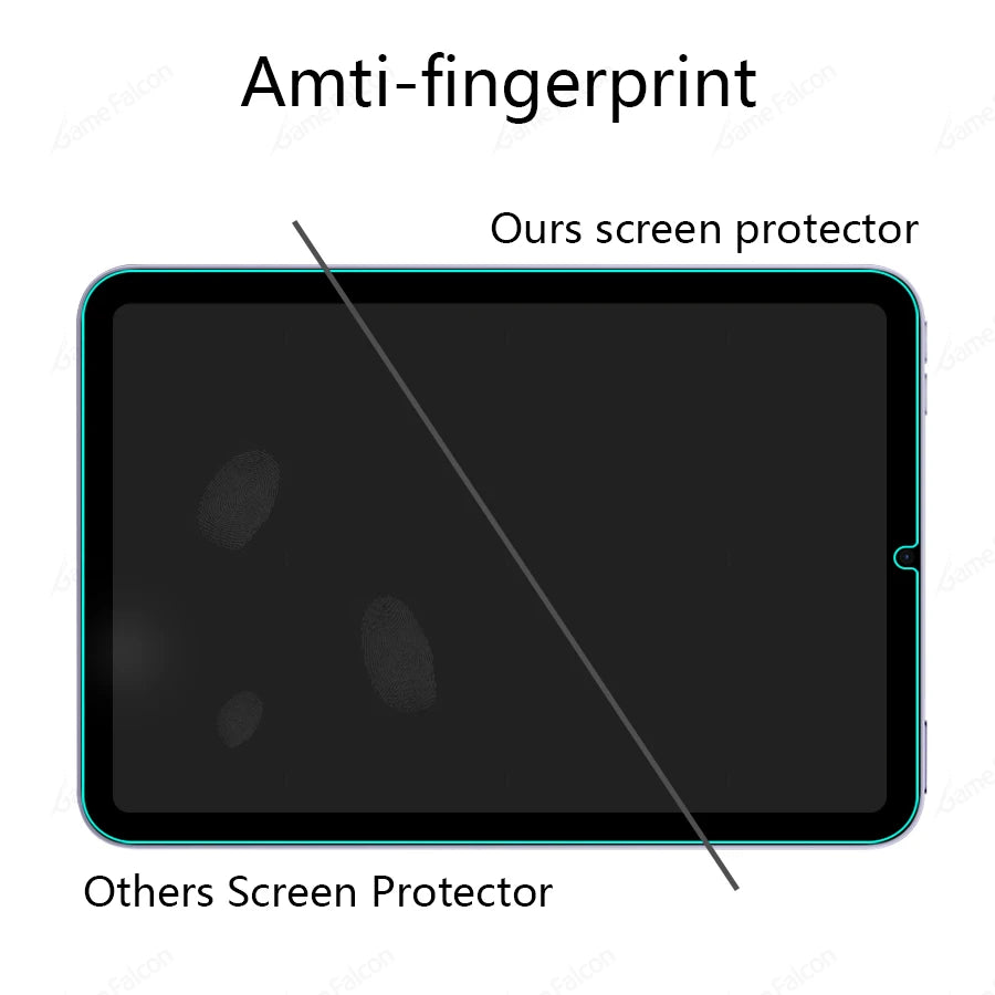 Ultra-Clear Tempered Glass Screen Protector for iPad