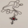 Vintage Cross Pendant Necklace