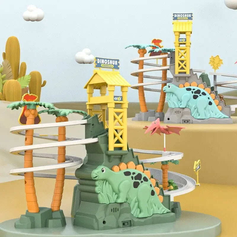 Electric Dinosaur Climbing Slide for Kids