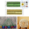 Florist Flower Wire Stems for DIY Crafts & Arrangements