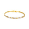 Bracelet Tennis en Zircon Cubique Délicat
