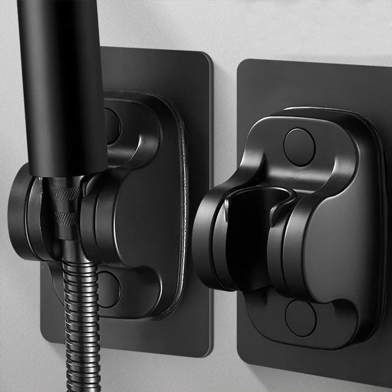 Adjustable No-Drill Shower Head Holder