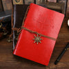 Vintage PU Leather Spiral Journal – Traveler's Notebook with Anchor Design