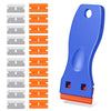 Plastic Razor Blade Scraper for Sticker & Label Removal