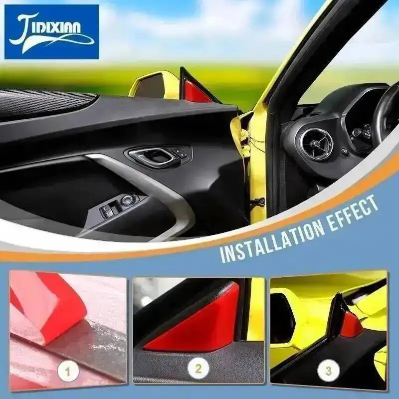 Red Interior & Exterior Trim Kit for Chevrolet Camaro (2016-2024)