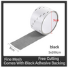 Self-Adhesive Window Screen Repair Patch - Waterproof Mesh Tape for Holes & Insect Prevention