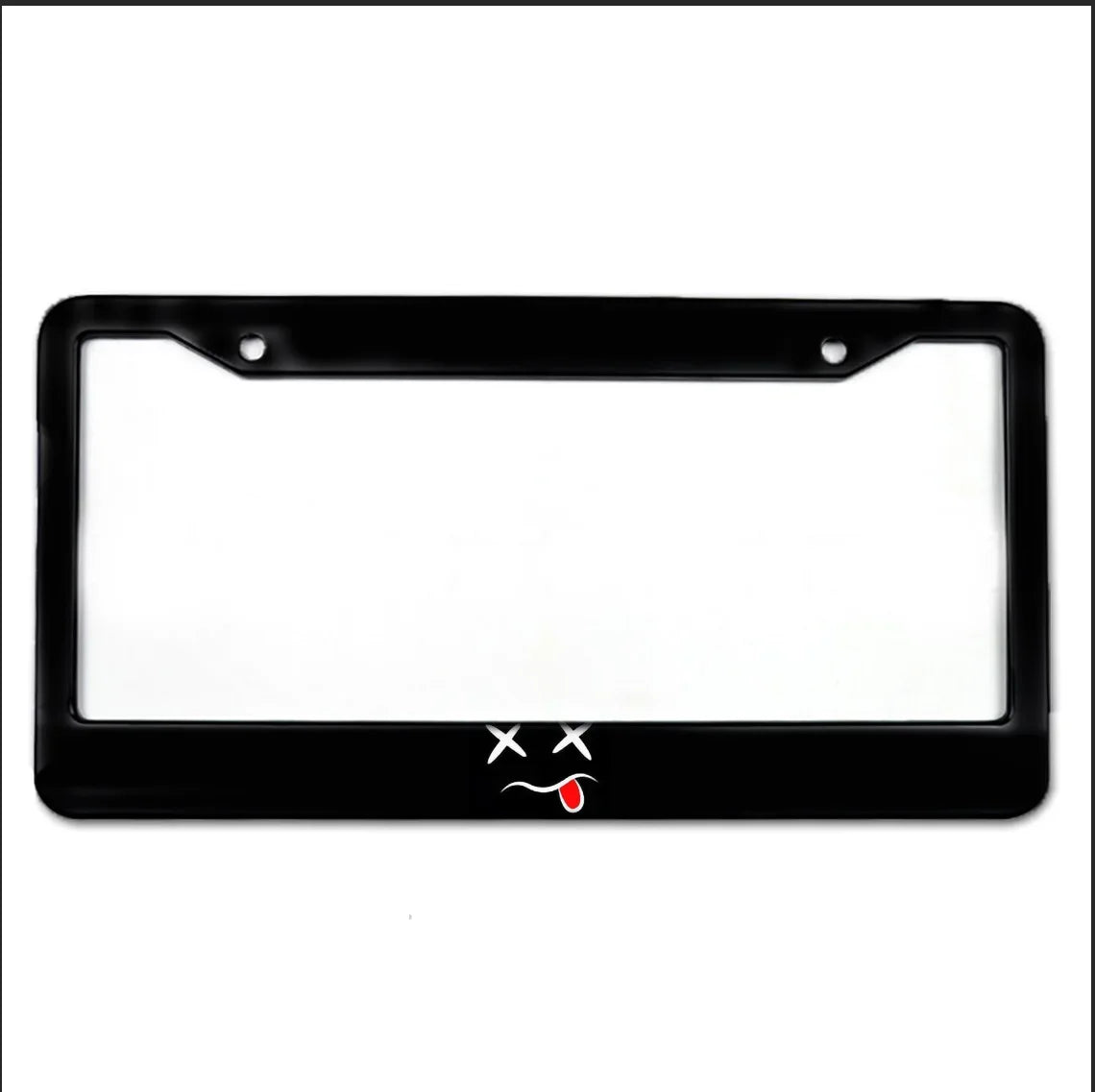 Custom Aluminum License Plate Frame with HD Design