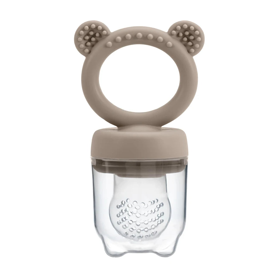 Silicone Baby Fruit Feeder with Protective Cover