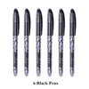 Erasable Gel Pen Set with Refills & Eraser